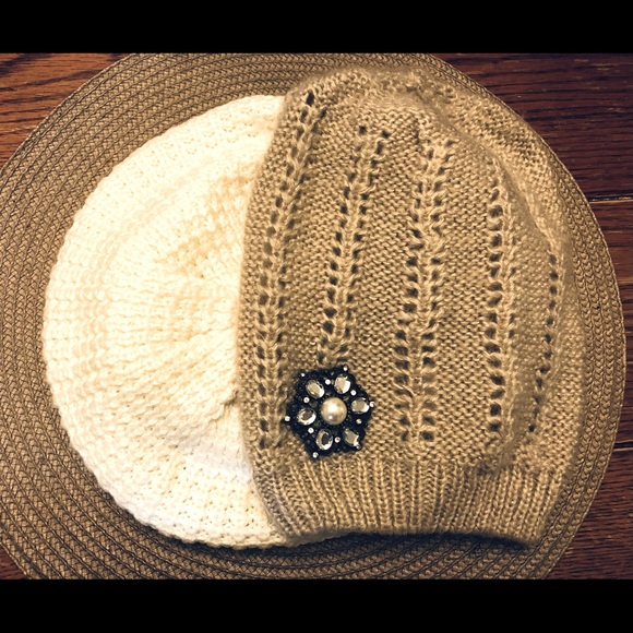 Source Unknown Accessories - Knit Beret and Beanie